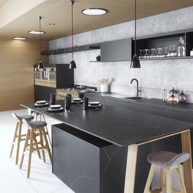 SILESTONE CHARCOAL SOAPSTONE